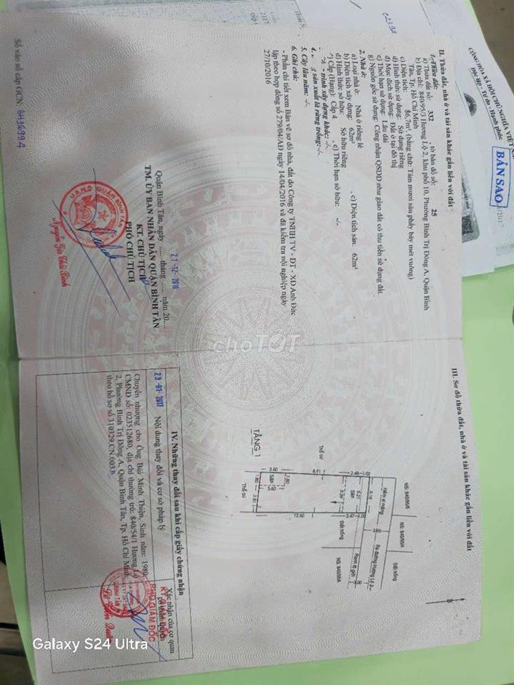 khu nhà trọ 5 phòng