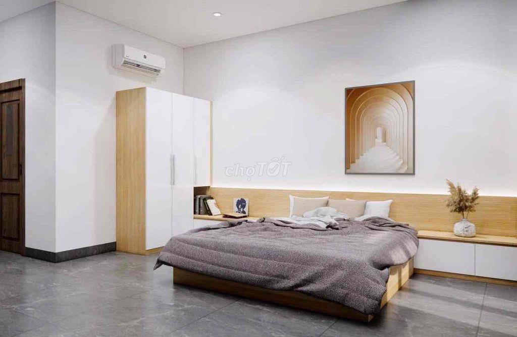 Cho thuê căn hộ 40m2 hoà xuân đường Thanh lương mới full nội thất
