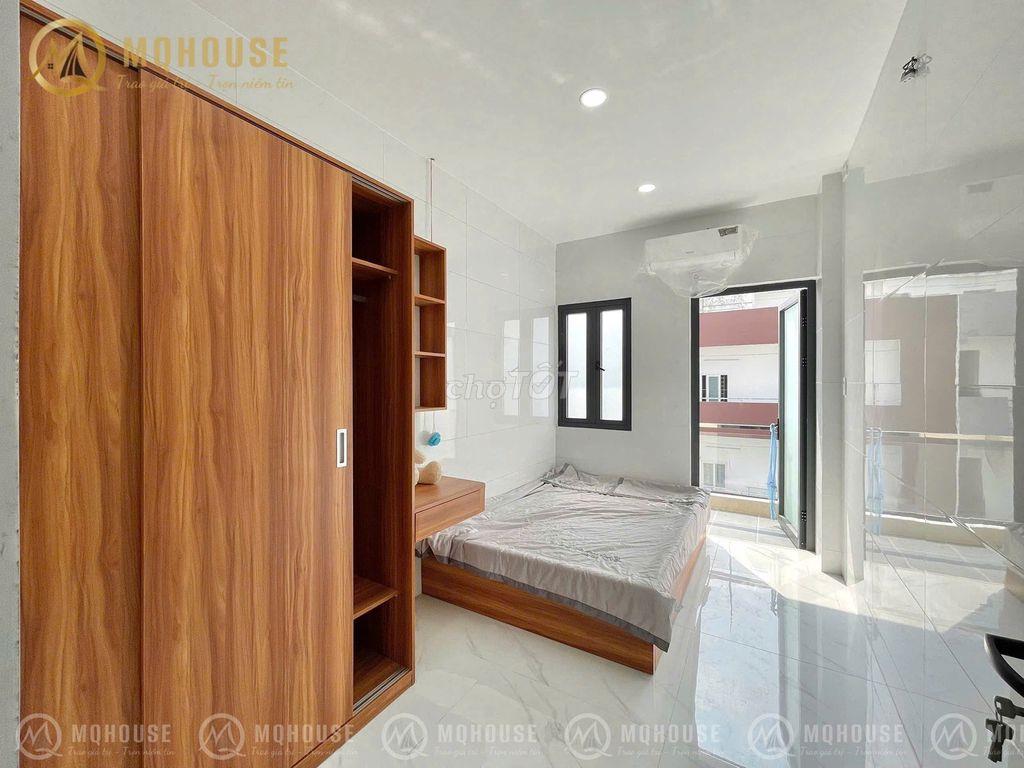 Căn hộ ban công 2 phòng ngủ 55m2 - ngay đh văn lang dương quảng hàm