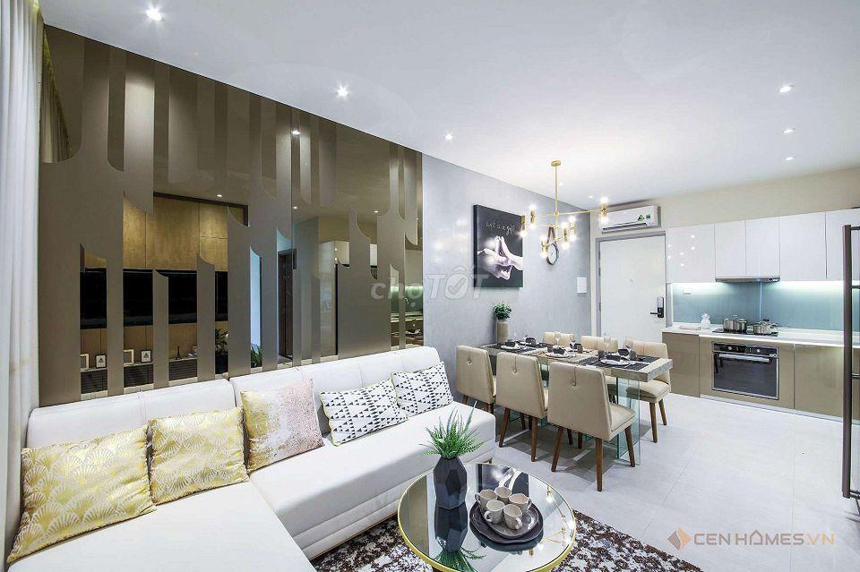 Cần cho thuê căn hộ cc Âu cơ Tower, dt: 98m2, 3 PN, 2wc, NTCC