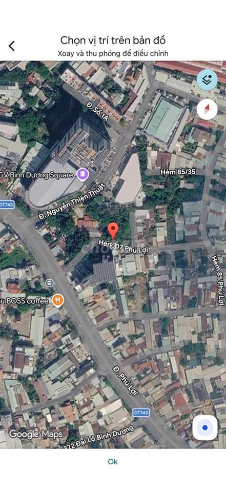 Bán đất Bình Dương như hình