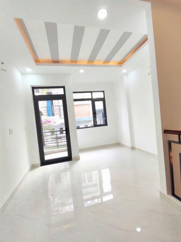 NHÀ MỚI 4 TẦNG NGAY LÊ VĂN QUỚI, MIẾU GÒ XOÀI- HẺM XE HƠI - 3PN-HƠN 3Đ