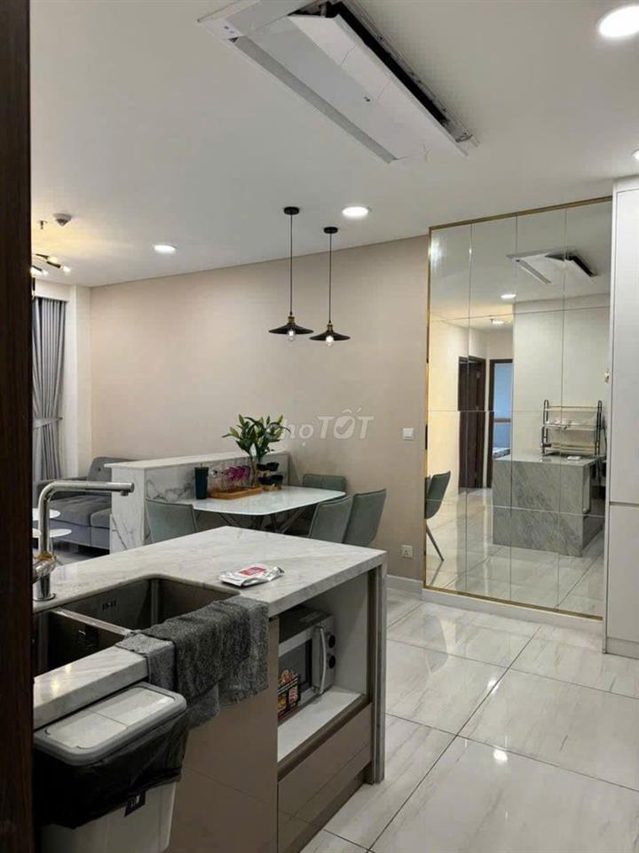 chung cư The Manor 2, Nguyễn Hữu Cảnh, BT: 2p ngủ, NTCC, 18tr/th
