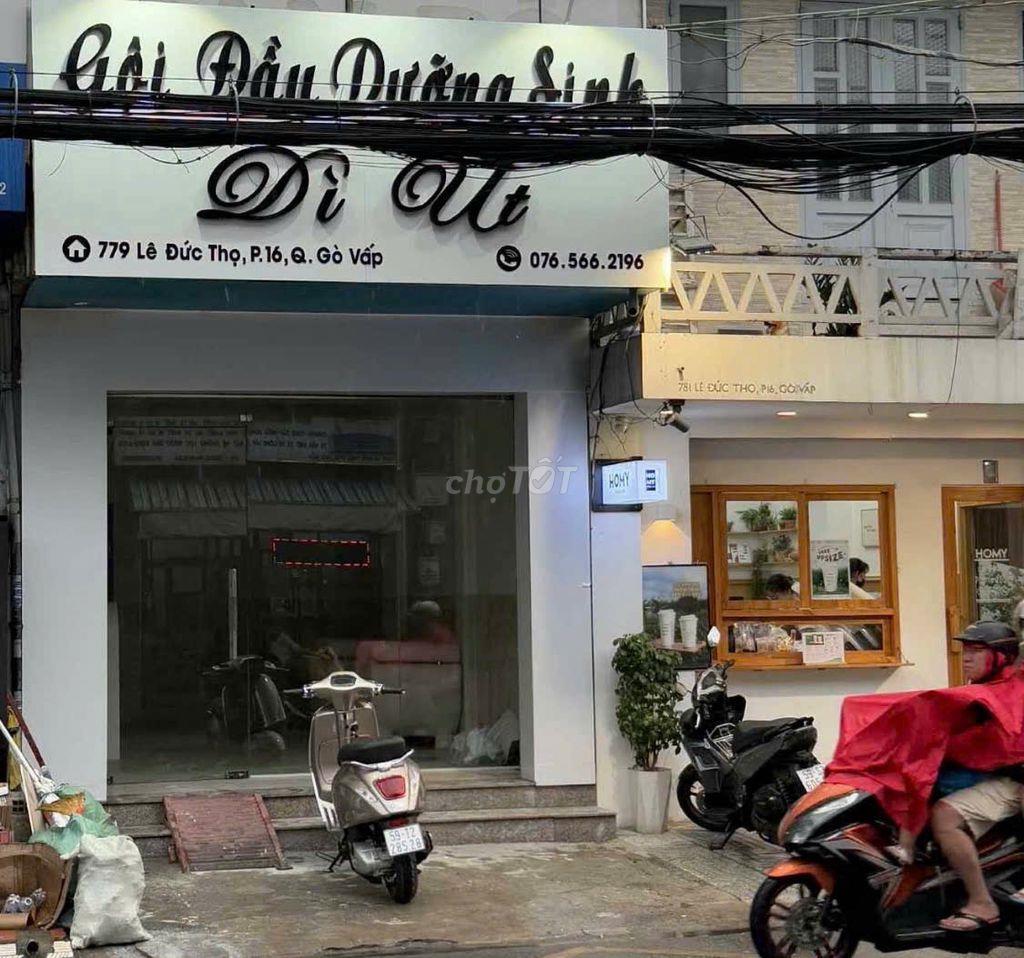 Cho thuê mb tầng trệt Lê Đức Thọ