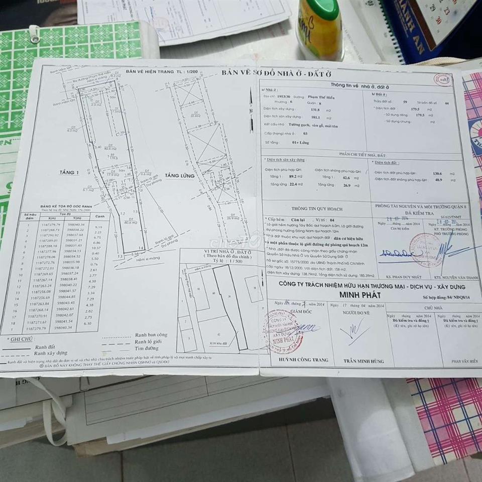 Bán nhà nát chỉ 36tr/m, sát bên dự án cầu Bình Tiên 1953 Phạm Thế Hiển