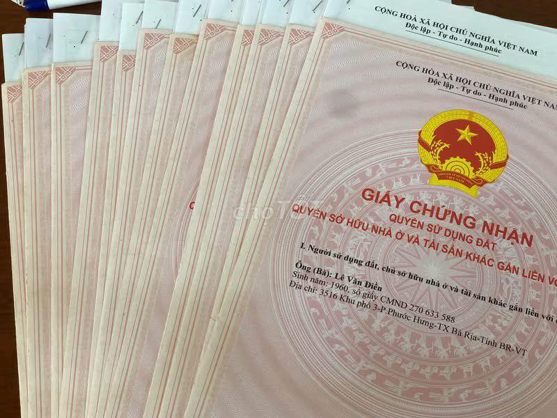 BÁN ĐẤT OR CHO THUÊ TẠI BÀ RỊA