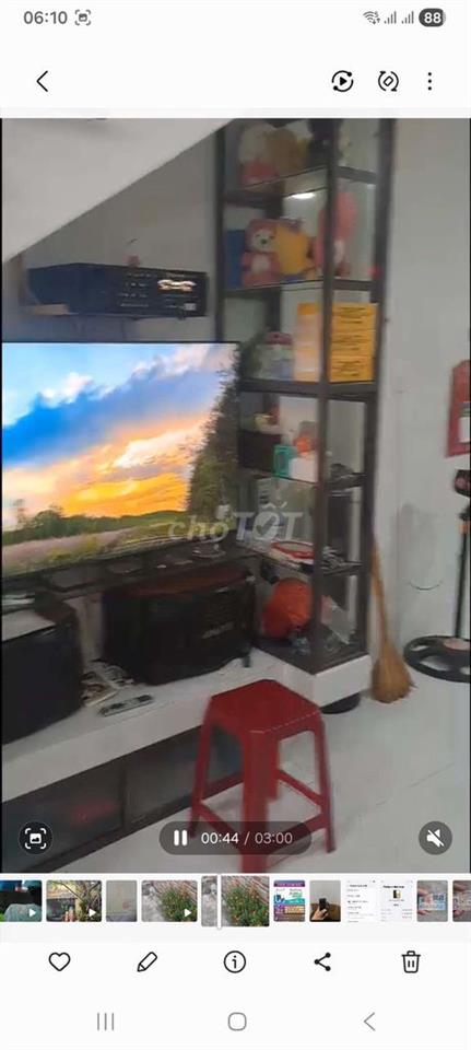 nhà 2 mặt kiệt ôtô đậu đỗ