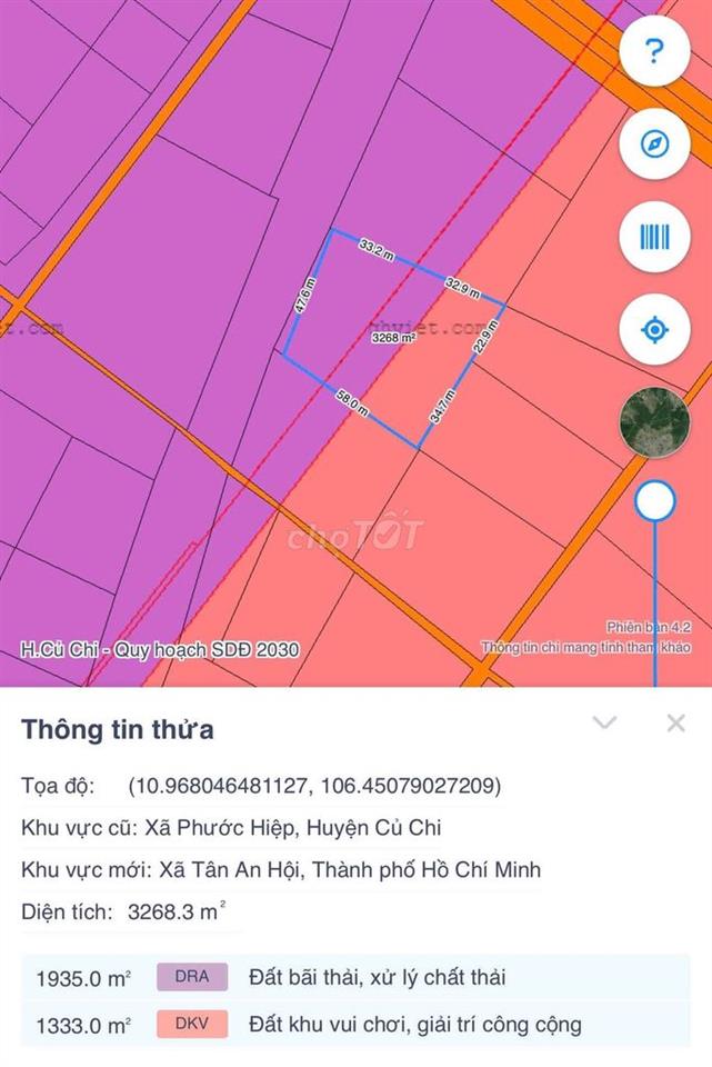 Chủ kẹt tiền bán gấp đất bãi rác