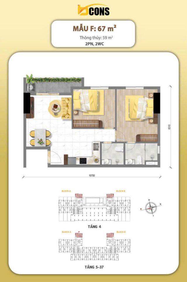 Sở hữu căn hộ TP.HCM chỉ với 120 triệu Bcons Aria ngay Làng Đại học. 