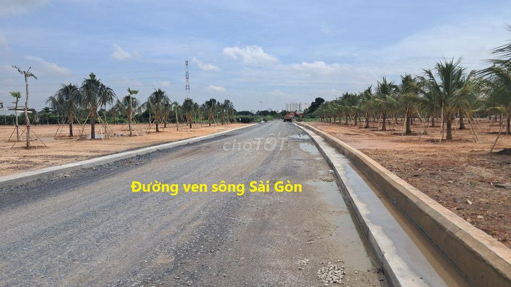Bán lô đất 1/Sông Sài Gòn, gần Villa APĐ, đường 12m, dự phóng 16m