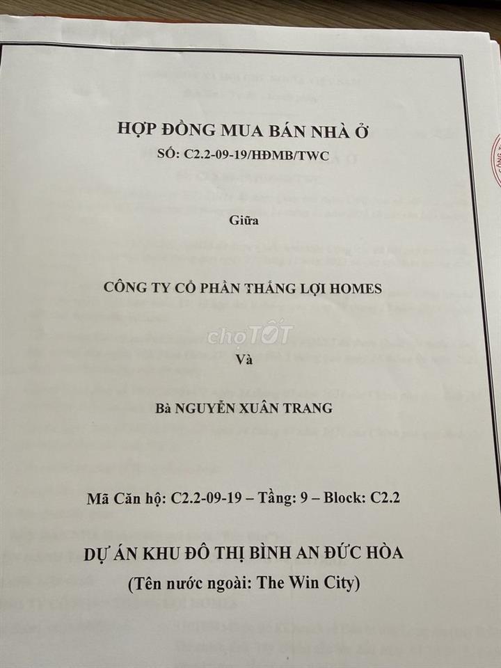 chuyển nhượng hợp đồng mua bán