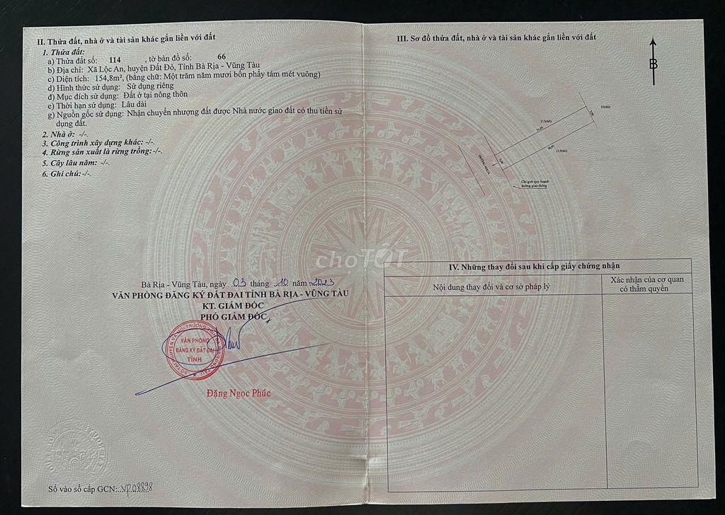 Chính chủ gửi bán độc quyền một cặp nền cực đẹp, đất full thổ cư