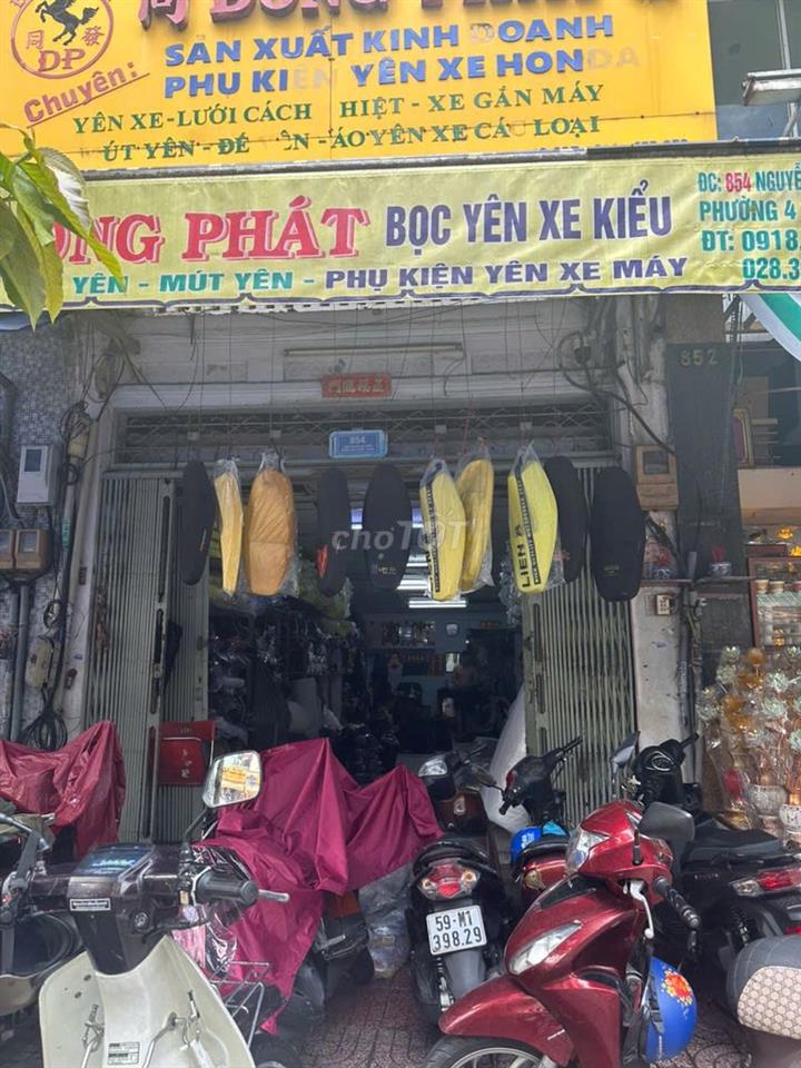 Nhà Mặt Tiền 4 x 30,5 (NH 10m)
