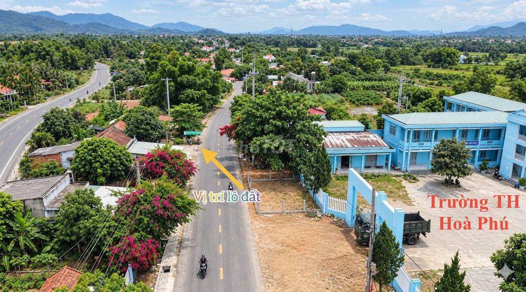 🔥 ĐẤT MẶT ĐƯỜNG 10M5 – ĐỐI DIỆN TRƯỜNG TIỂU HỌC HÒA PHÚ
