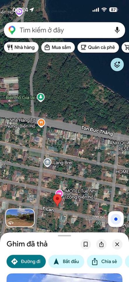 bán đất gần khu vực Biển Hồ Pleiku