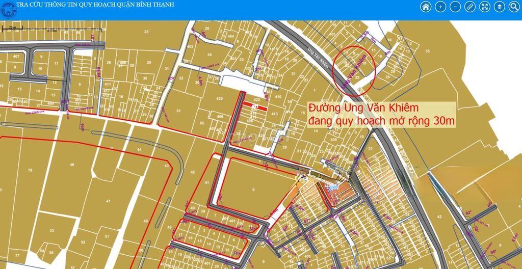 Cách mặt tiền 30m, 102m2, Khu chuyên xây chdv dòng tiền cao
