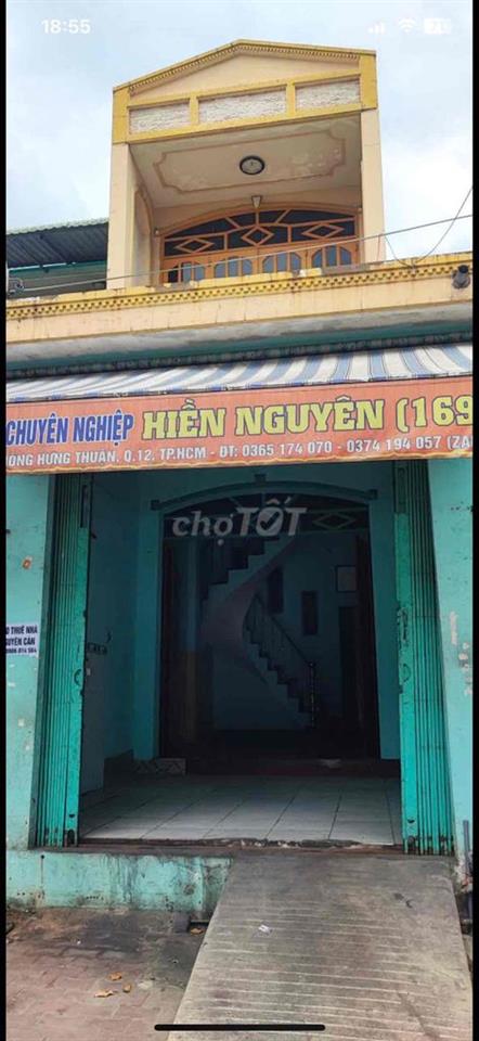 Cho thuê nhà mặt tiền nguyên căn 1 lầu