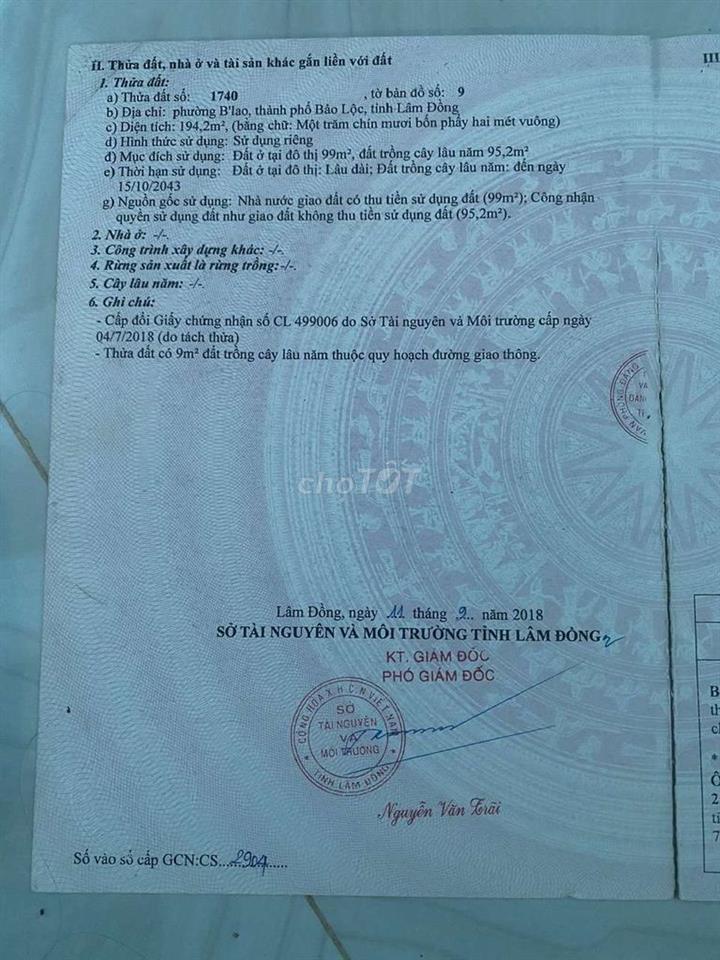 Bán nhà và đất 