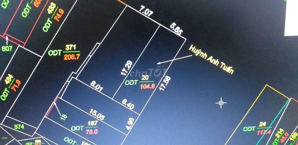 nền góc 2 mặt tiền