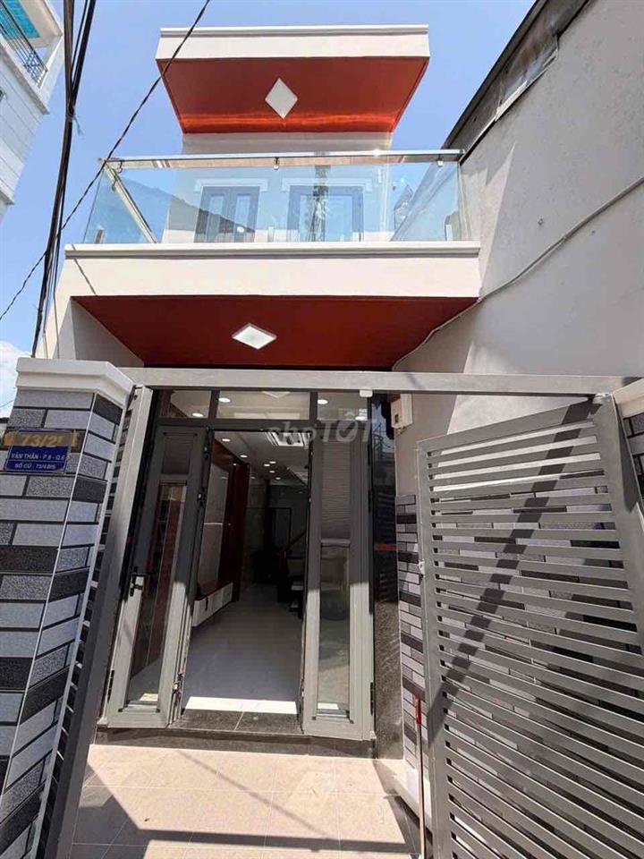 ngang 3m dài 12m dg 7m nhà 1 trệt 1 lầu giá 4,4 tỷ
