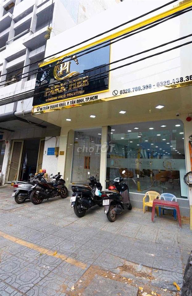 Cho thuê nhà 96 Trần Quang Khải Q1 - ngang 6m - Chỉ 66tr