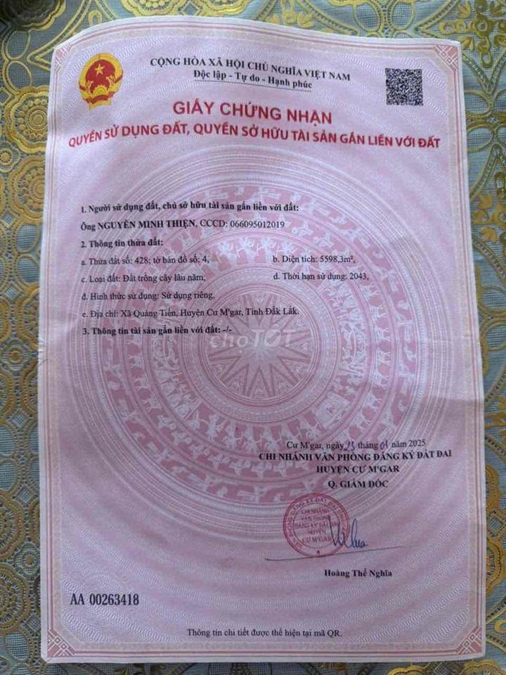 bán đất rẫy