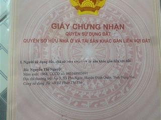 cần bán gấp miếng đất