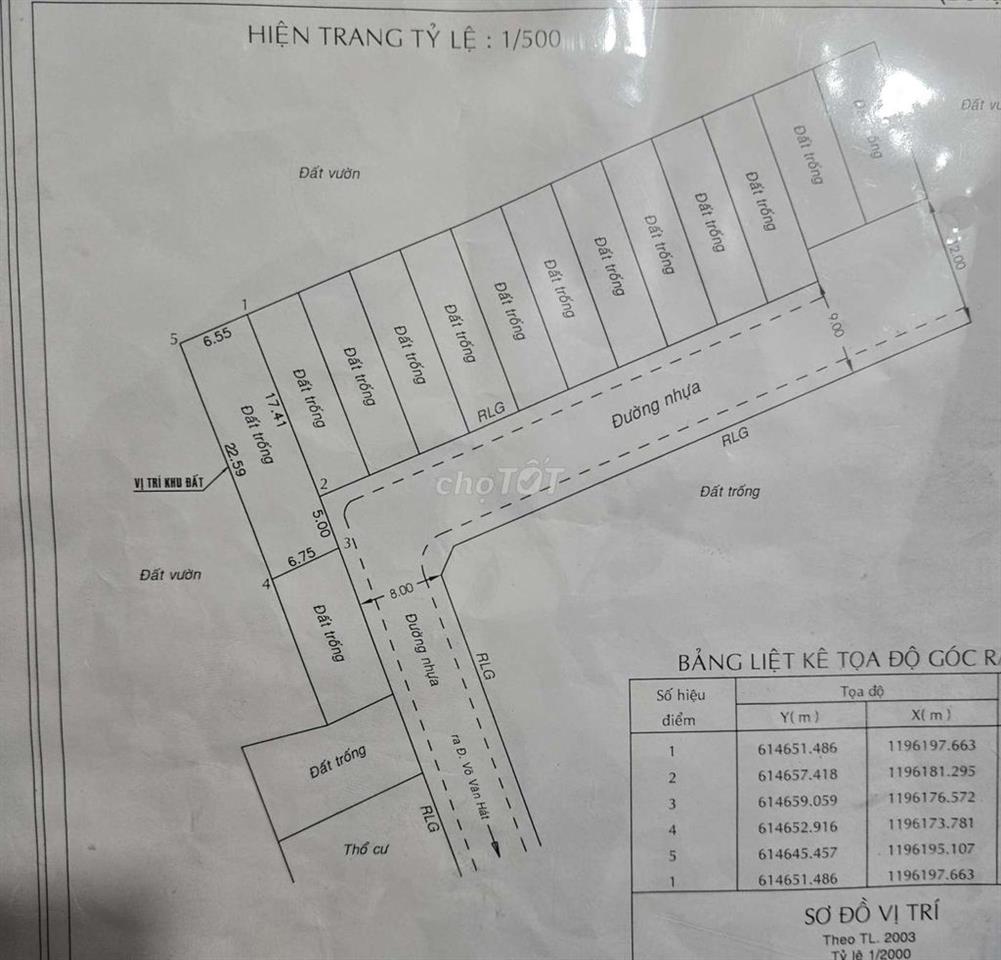 Chính chủ bán đất võ văn hát quận 9