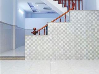 BÁN NHÀ - MẶT TIỀN GIÁ HẺM -3 TẦNG MỚI - NGANG 5 NỞ HẬU 6 MXDÀI 19M