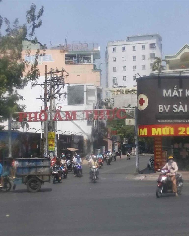 Nhà MT đường số 11 Quận 6/ Nha MT phố ẩm thực