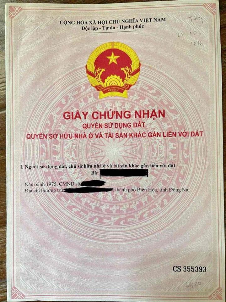 Bán đất thổ cư