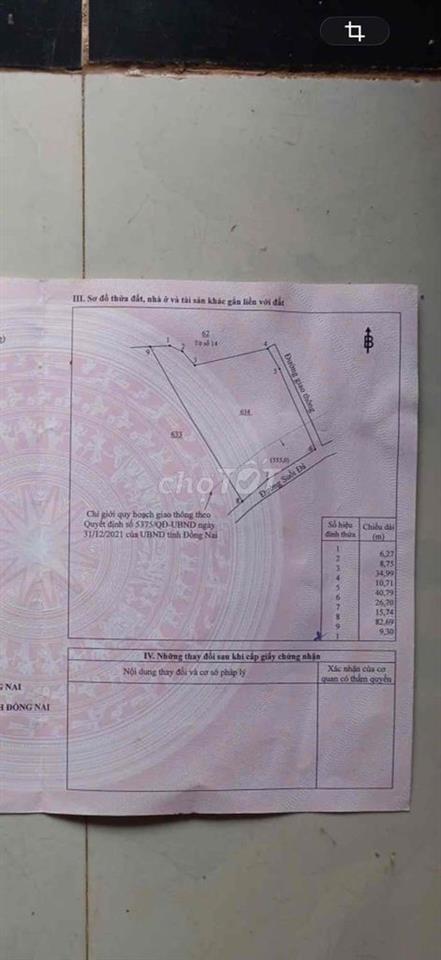 Bán đất vườn CHÍNH CHỦ 2.844,5m² đường Suối Đá, gần Núi Chứa Chan
