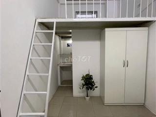 Phòng trọ đơn có gác xép vskk, đủ điều hòa, nóng lạnh