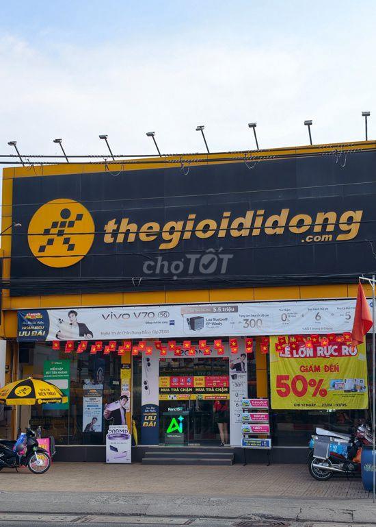 Mặt bằng kinh doanh Thế Giới Di Động đã trả tìm đối tác mới chính chủ