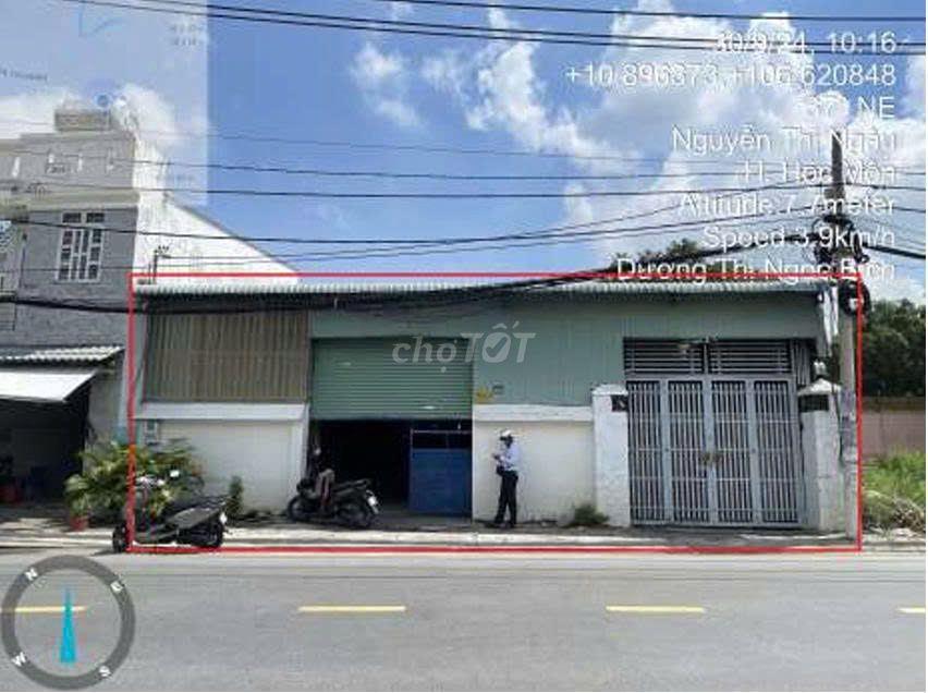 BÁN NHÀ HÓC MÔN - NGUYỄN THỊ NGÂU 367,7m2