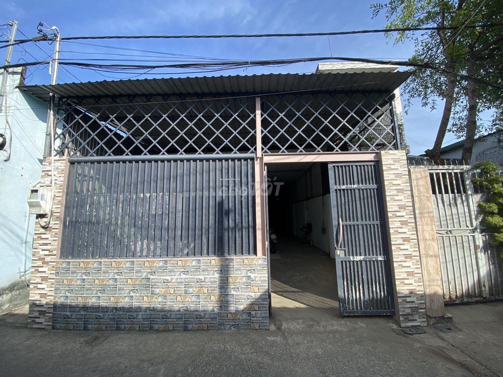 CHO THUÊ NHÀ ĐÔNG THẠNH HÓC MÔN: 126m2 (6x21), thuận tiện ở và kho 