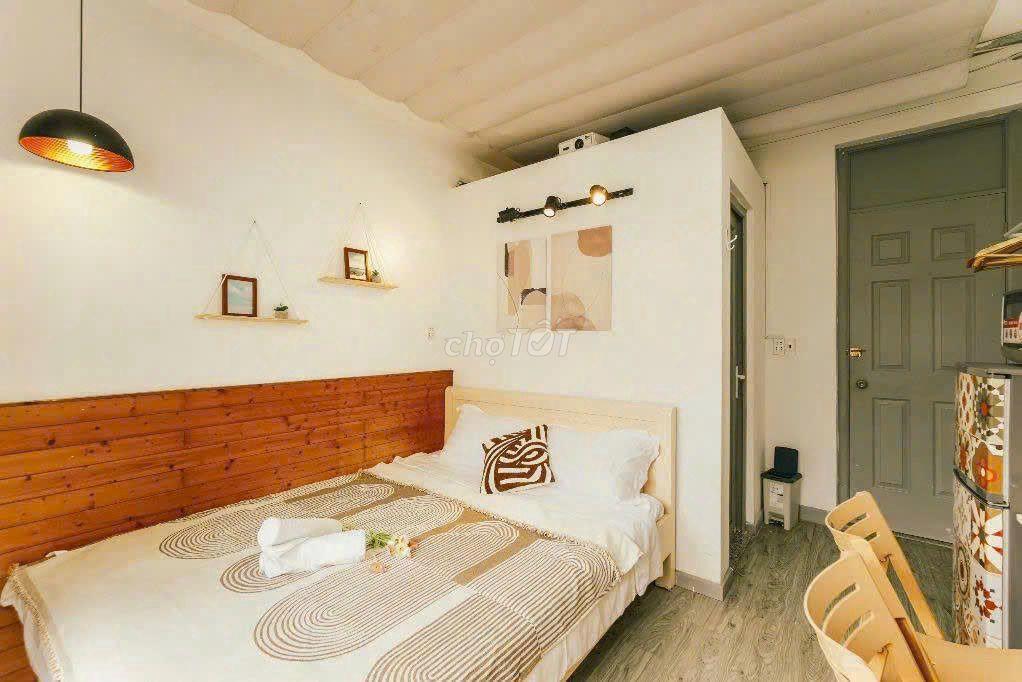 Studio full nội thất, ban công. CAM KẾT HÌNH THẬT, GIÁ THẬT