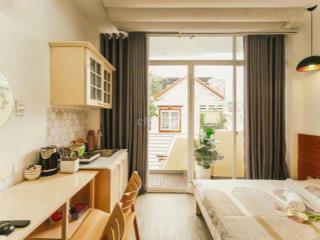 Studio full nội thất, ban công. CAM KẾT HÌNH THẬT, GIÁ THẬT