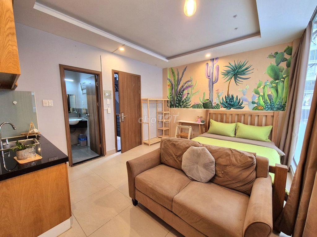 Cho thuê phòng studio hẻm 89 Hàm Nghi - Quận 1 - Đầy đủ nội thất