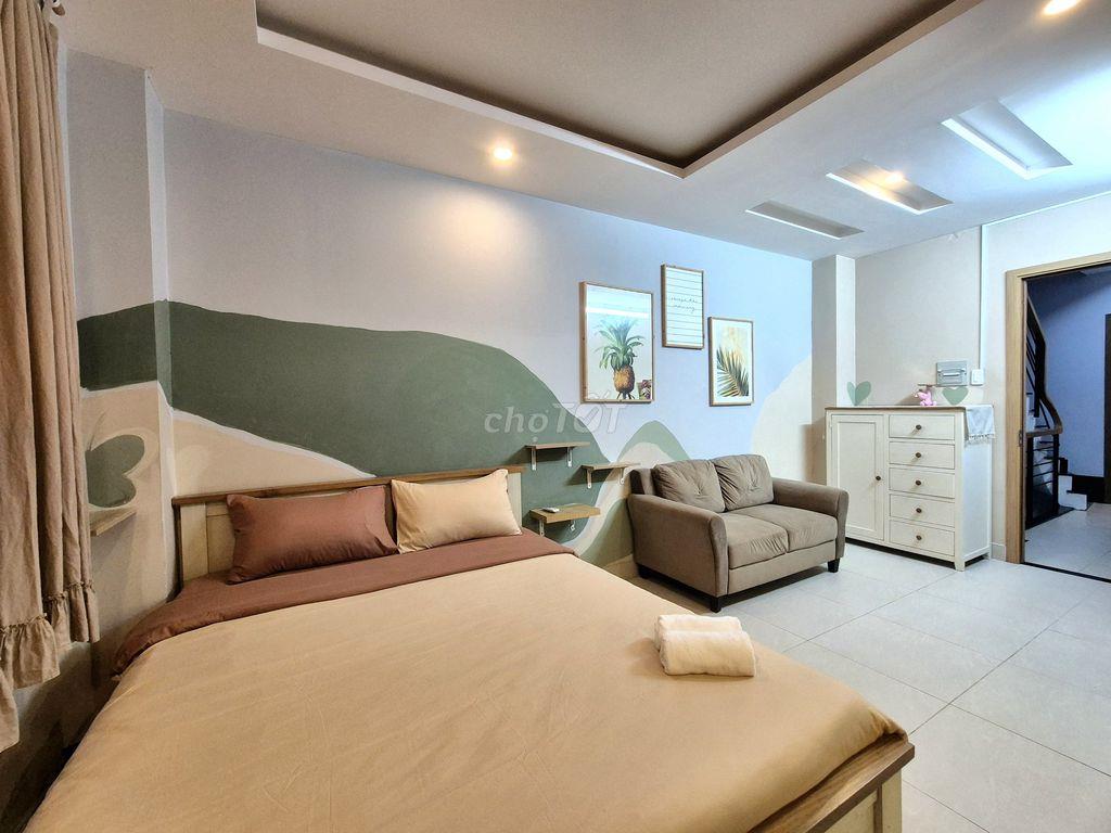 Cho thuê phòng studio hẻm 89 Hàm Nghi - Quận 1 - Đầy đủ nội thất