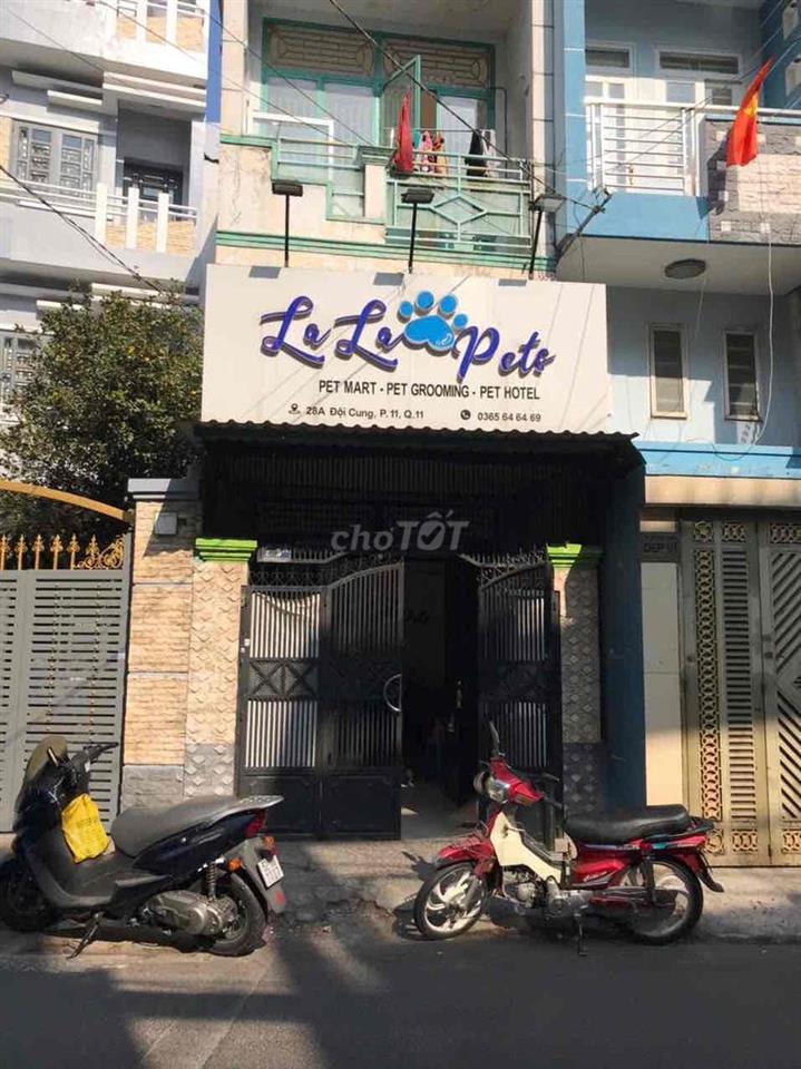 CHO THUÊ NHÀ NGUYÊN CĂN NẰM Ở MẶT TIỀN ĐƯỜNG QUẬN 11