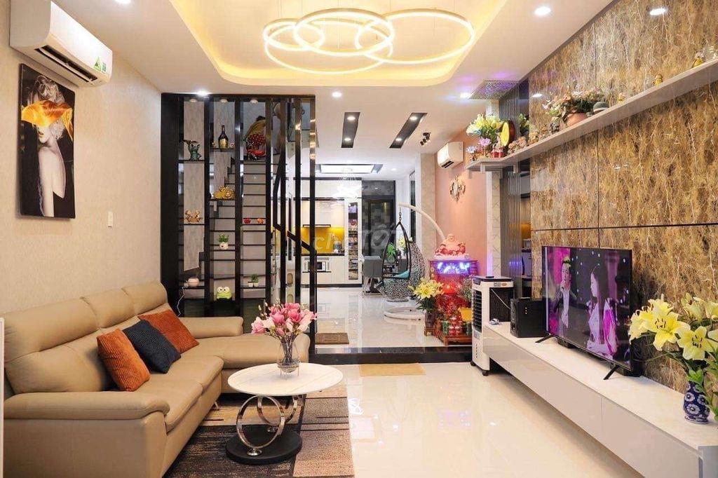 Nhà đẹp 3 tầng, HXH, Gần Thạch Lam - Bình Long, 4×16, Nhỉnh 7 tỷ