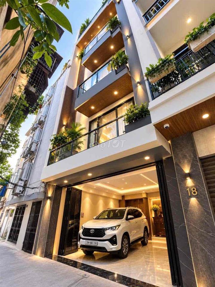 PHỐ LẠC TRUNG - HBT - 75m - 7T THANG MÁY - GARA Ô TÔ 24,2 TỶ