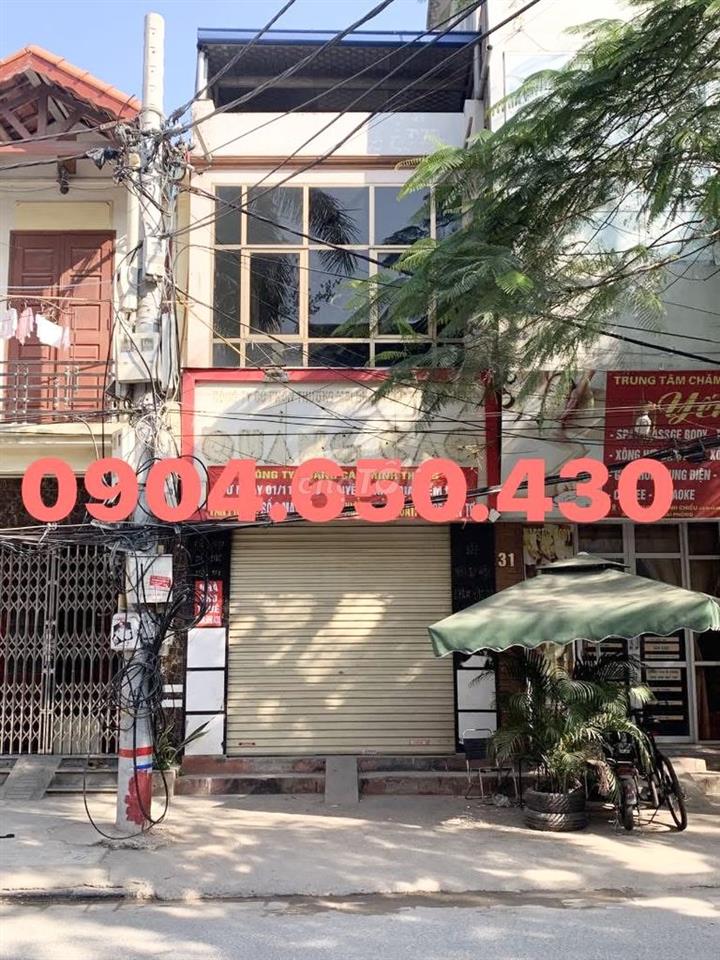 Cho thuê nhà 2 tầng mặt đường số 31 Máy Tơ, Ngô Quyền, Hải Phòng