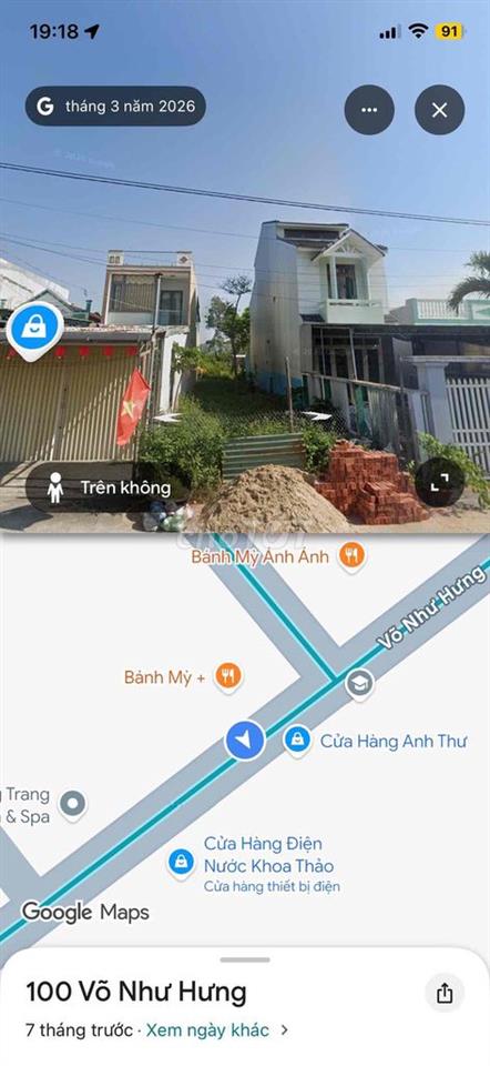 đất mặt tiền võ như hưng