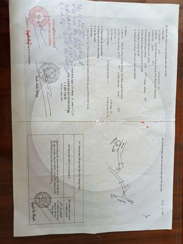 Bán nhà 1 trệt 1 lầu 