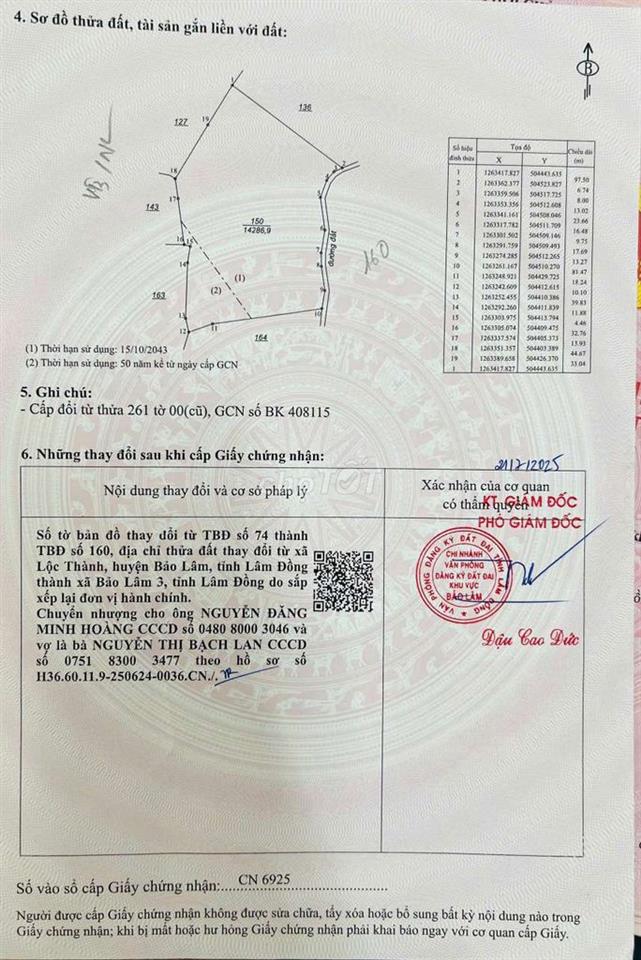 Cơ ngơi 1,45ha Baosire – 150 MT bán 5ti7, thu 600tr/năm