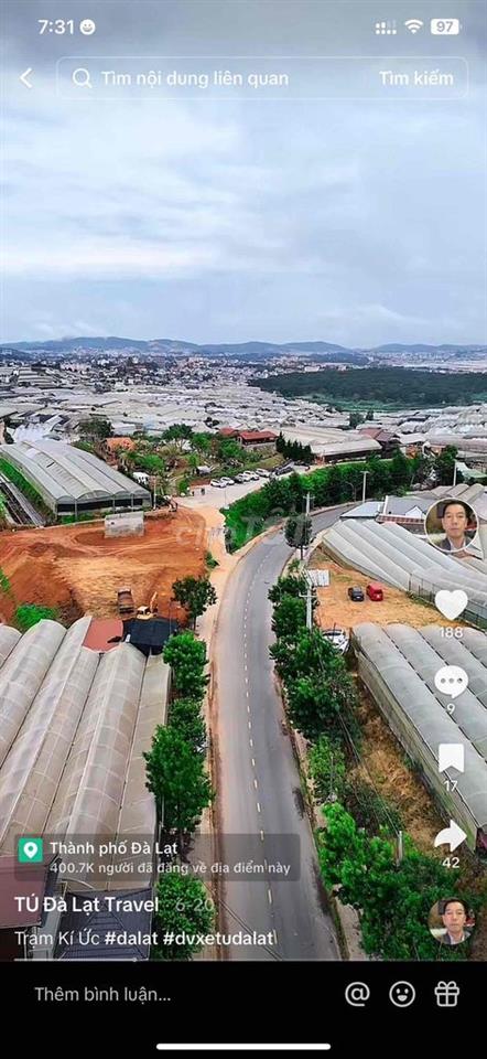 Cho thuê đất view đẹp