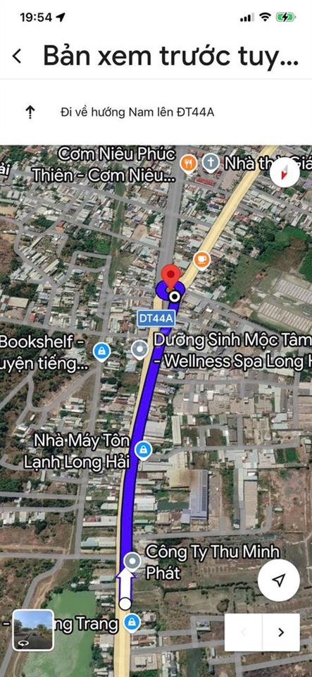 Bán đất mặt tiền Tỉnh lộ 44A - Long Điền - Bà Rịa Vũng Tàu (Chính chủ)