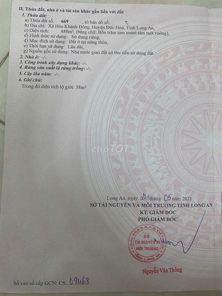Cần bán gấp đất 